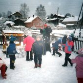 Детский сад. Ведлозеро. Зимние прогулки