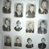 Выпуск Ведлозерской школы 1986 года