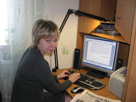 Надежда Стафеева, редактор "Ведлозерских окон"