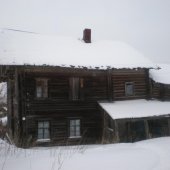 Зима. Село Ведлозеро